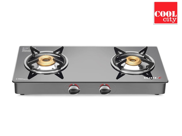 SUJATA -  GLASS TOP GAS STOVE  - STANDARD 2 B